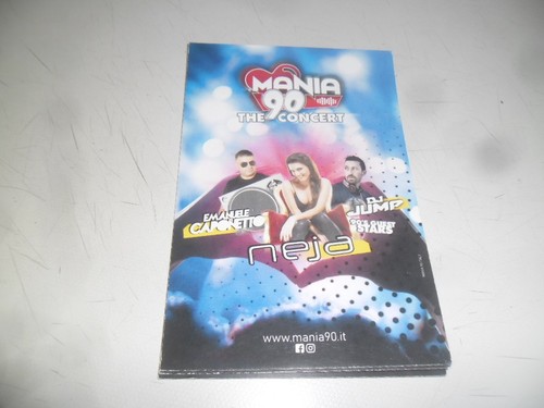 Cartolina mania the concert - mania,
